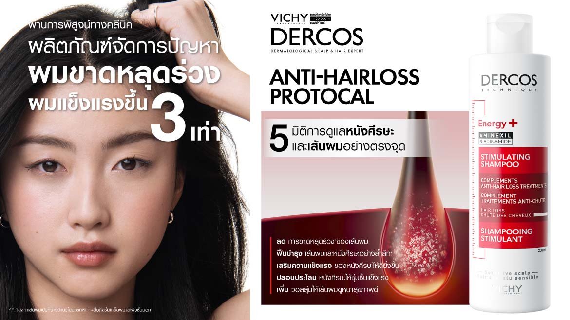 แชมพูลดผมร่วงวิชี่