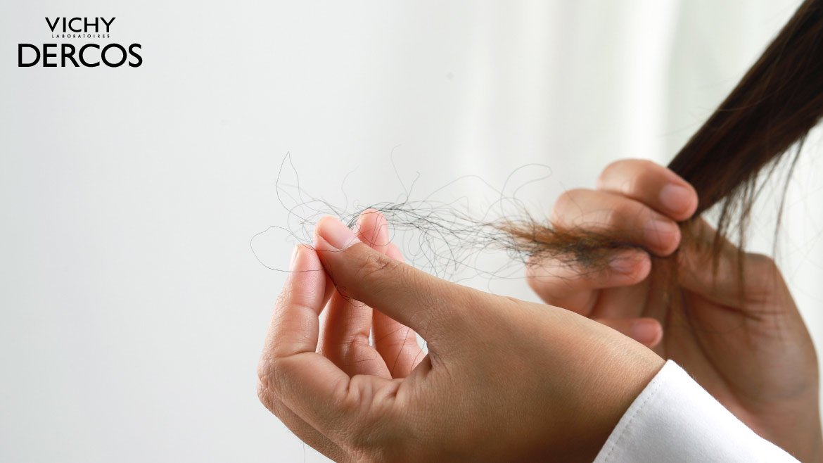 ผมแห้งหลุดร่วง