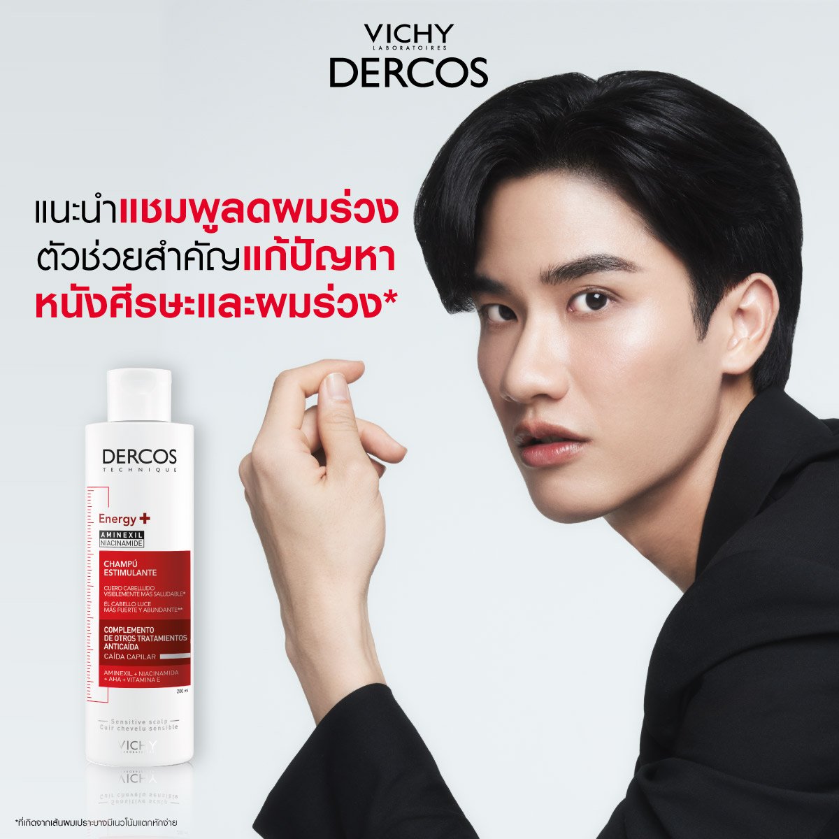 แชมพูลดผมร่วง